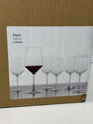 ZWIESEL GLAS Pure Cabernet Red Wine Glass (Set of 6), Graceful Wine Glasses