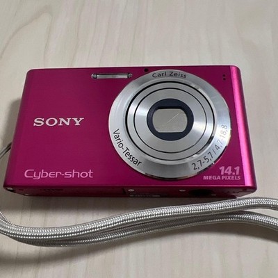 SONY Cyber-shot DSC-W320 Pink Digital Camera 14.1 MP 3.0x Japanese