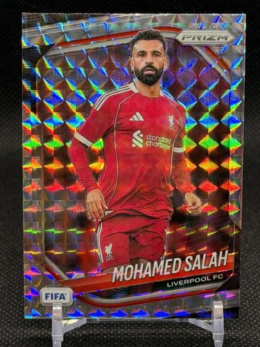 2025-26 Panini Prizm FIFA World Cup Mohamed Salah Liverpool  Prizm