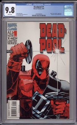 Deadpool #1 CGC 9.8 (Marvel, 1994) Juggernaut, Tom Cassidy, Banshee, Siryn