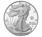 250th Anniversary U.S. Army American Eagle One Ounce Silver Proof 25APM IN HAND