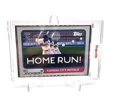 2021 Bo Jackson x SoleFly Project 70 Royals Tecmo Silver Frame AP /51