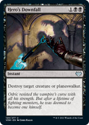 Hero's Downfall #120 Innistrad: Crimson Vow - Uncommon - MTG