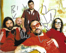 * IDLES * signed 8x10 photo * JOE TALBOT, MARK, LEE, JON & ADAM * COA *