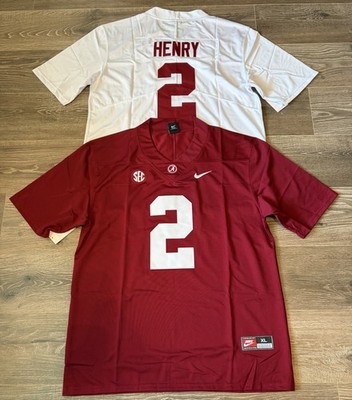 NEW Derrick Henry Alabama Crimson Tide #2 Jersey! SHIPS SAME DAY!