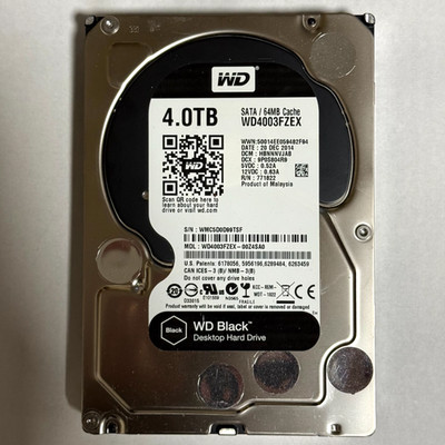7x WD Black 4TB 7200RPM HDD WD4003FZEX SMART Tested Server Pull Lot 28TB