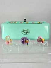 1990 Polly Pocket Bluebird "Pencil Case" Complete - All Original