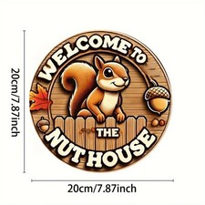 Tin Metal Signs D cor Durable Rust Free Vintage Style Aluminum Wall Art 8x8