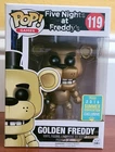 Funko Pop! Games Five Nights at Freddy's Golden Freddy #119 2016 Summer Con Excl