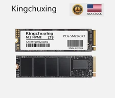 Kingchuxing NVMe M.2 SSD 2TB PCIe Gen 3 x4 Internal Solid State Drive