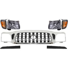 Grille Driver Passenger Side Left Right For Toyota Tacoma 2001-2004 Grille Driver Passenger Side Left Right For Toyota Tacoma 2001-2004