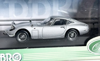 Ebbro 1:43 - Toyota 2000GT (Silver) 1967 2nd Production - 106 | eBay
