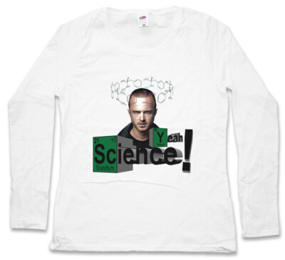 YEAH SCIENCE JESSE PINKMAN DAMEN LANGARM T-SHIRT Walter Breaking White Bad
