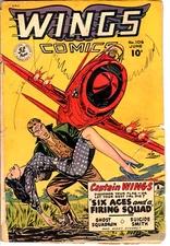 Wings Comics # 106 (GD 2.0) 1949.  GGA