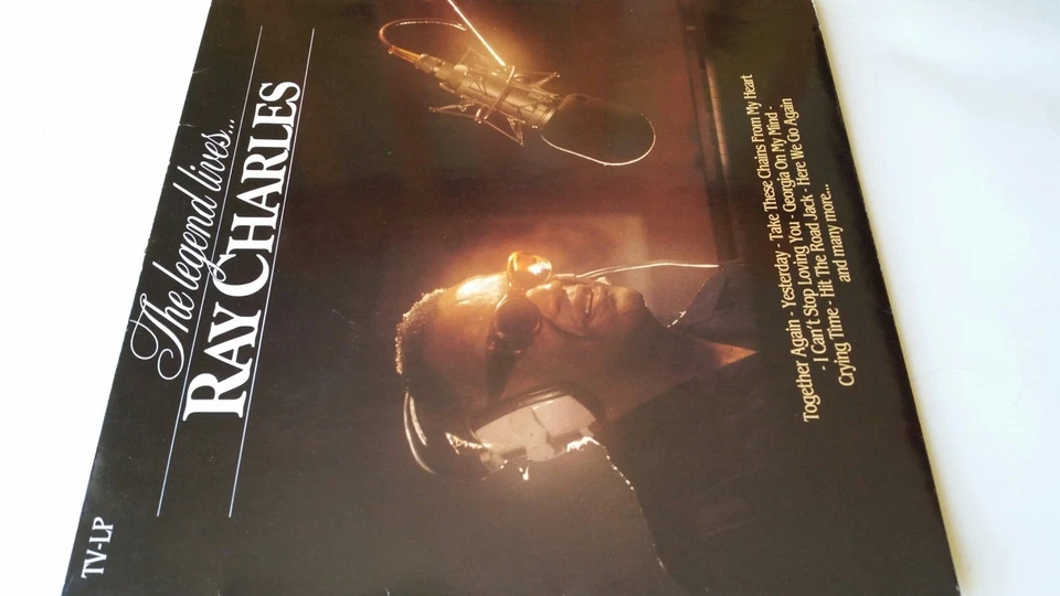 Ray Charles-The Legend Lives -1981 -Vinyl  -LP -Record TV-LP Holland Press - Image 4 of 4