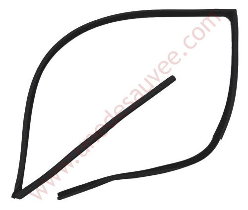 Joint de vitre gauche pour restauration portière Peugeot 205 Rallye et GTI