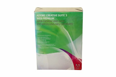 Adobe Creative Suite 3 Web Premium CS3 Mac Lizenznachweis / Updategrundlage