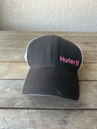 Hurley Corp Trucker Hat Black - Picture 2 of 7