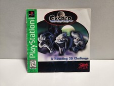 Casper Sony PlayStation 1 PS1 Original Manual Only