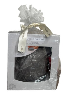 Yankee Candle Gray Scenterpiece Electric Easy Meltcup Warmer Timer SPW-SLATER