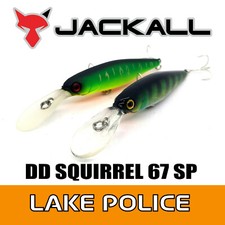 JACKALL BROS. DD SQUIRREL 67 SP LAKE POLICE SUSPEND JAPAN BAIT LURE DD67SP
