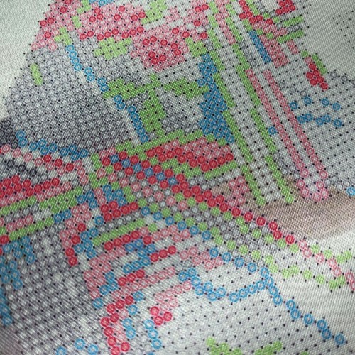 Princess Bead Embroidery Scheme on Canvas DIY Stamped Printed Pattern tm-050-1 - Picture 6 of 7