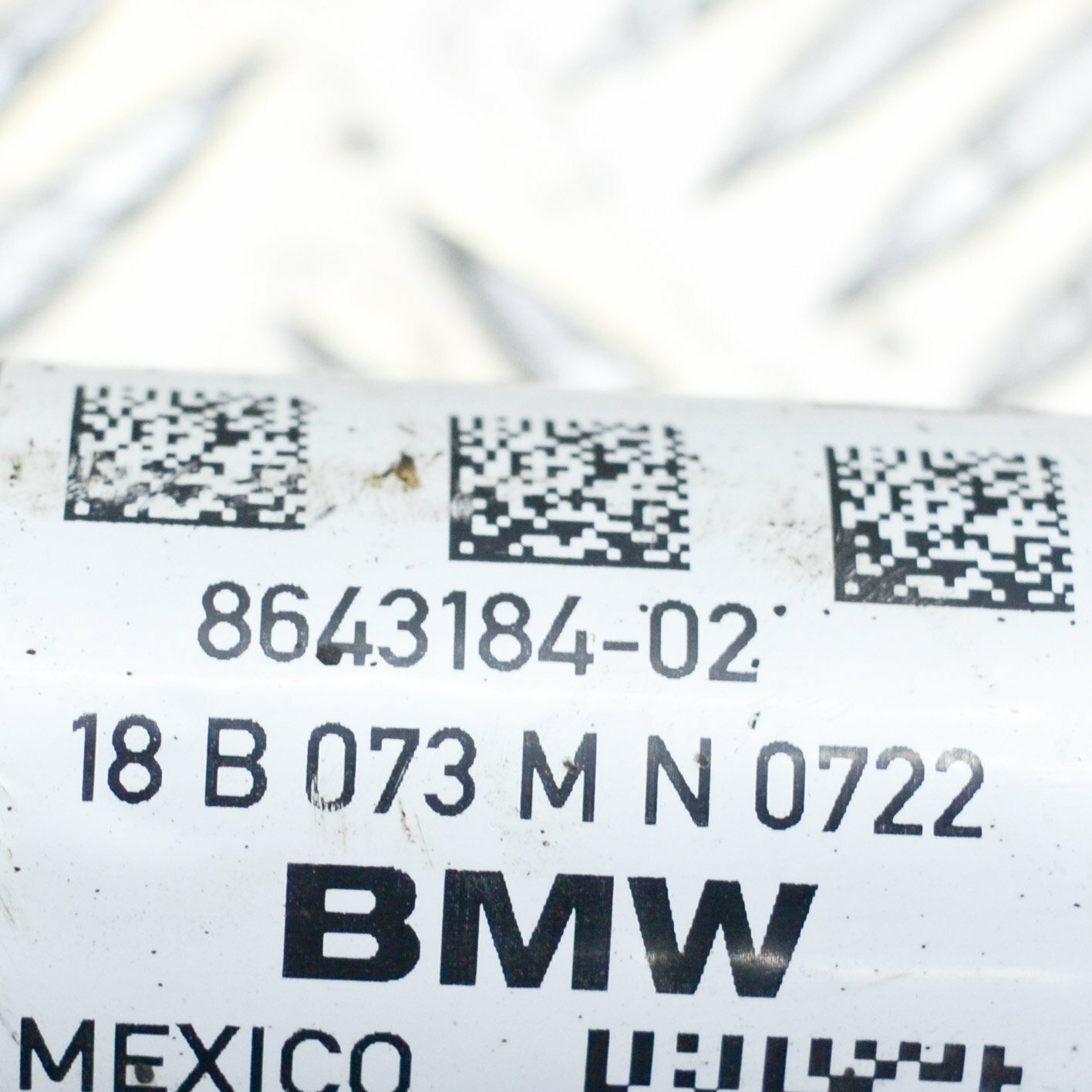 8643184 FRONT RIGHT TRANSMISSION / 7220543 FOR BMW SERIE X3 G01  