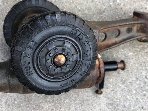 VINTAGE GRAY CAST IRON CANNON - Picture 5 of 7
