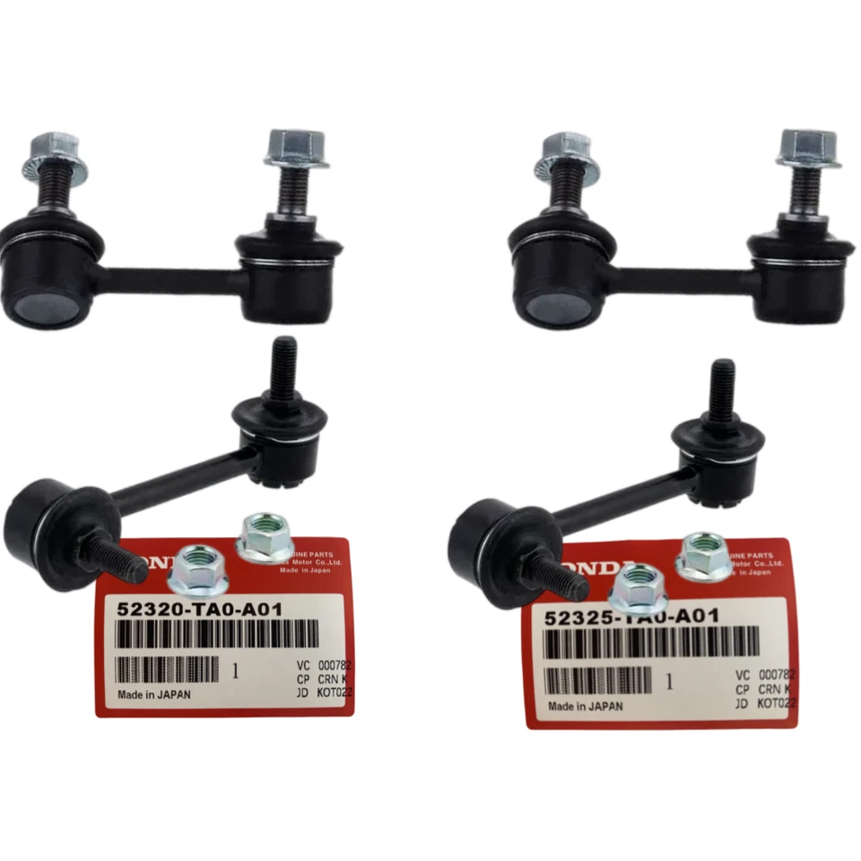 Juego de 4 eslabones estabilizadores de barra estabilizadora delantera y trasera OEM para Acura TSX 2009-2014 Foto 2 de 4