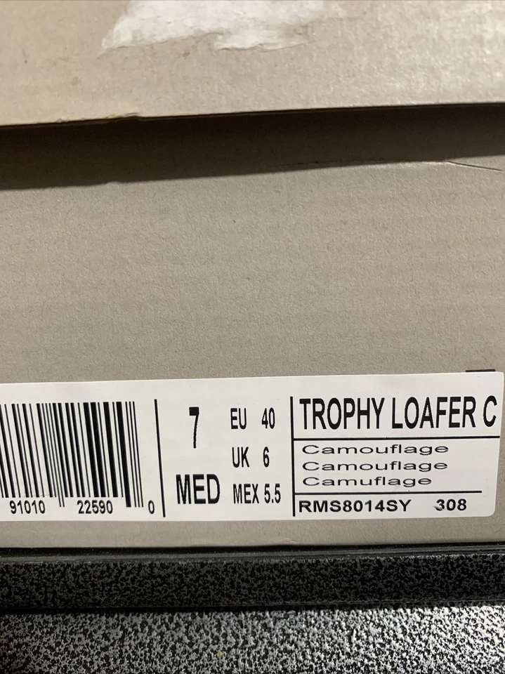Новый Kenneth Cole мужчин поскользнуться на мокасины камуфляж трофей мокасины C размер США 7M - Изображение 4 из 4