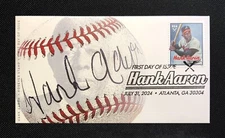 2024 Hank Aaron Forever Stamp FDC-Design 4/4: LEGACY: Ciccolella Cachets