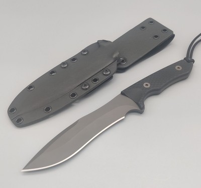 Spartan Blades RONIN SHINTO BLK/BLK Kydex fixed Blade Made in USA