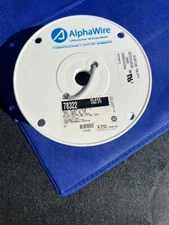 Alpha Wire 78322 SL005 CABLE 2CON 24AWG SLATE SHLD 10 SLATE SHLD 100' Roll * NEW