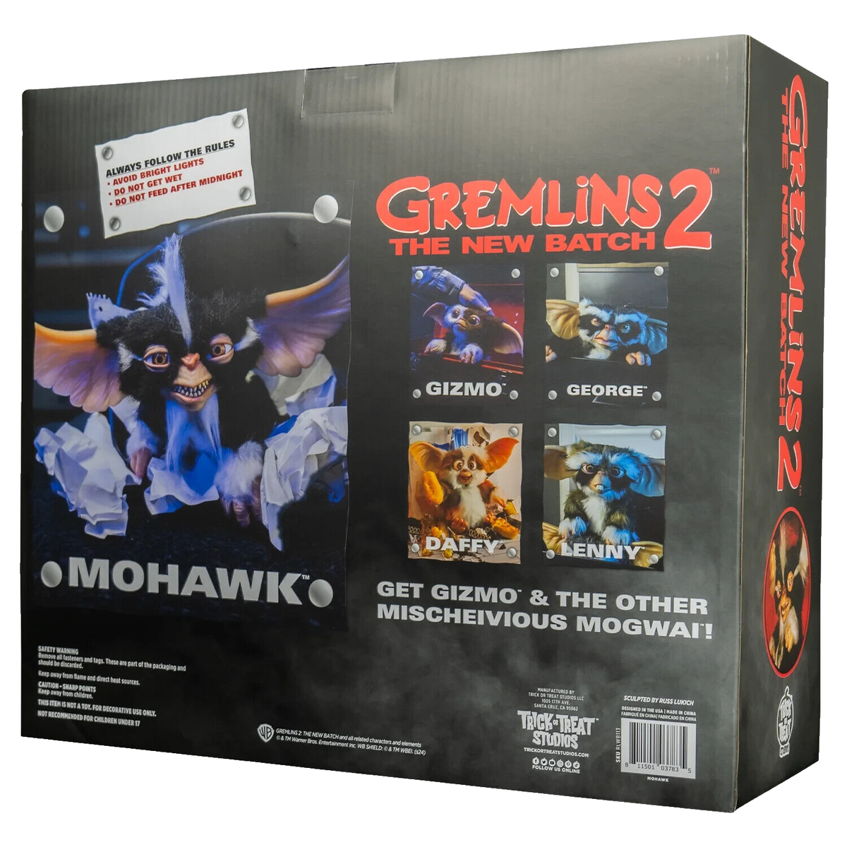 Gremlins 2 Mohawk Mogwai Prop Replica Trick or Treat Studios