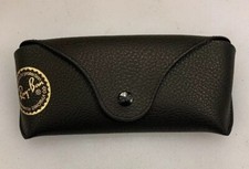 Ray Ban Eyeglasses Sunglasses Case Black Pebbled Glasses Luxotica
