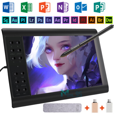 Tableta 10x6 Pluma De Dibujo Digital Para Graficos Grafica Digitalizadora NUEVO