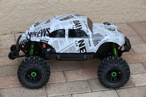 Cuerpo Personalizado Buggy Estilo Periódico para V1 Traxxas Maxx 1/10 Cubierta de Carcasa - Imagen 13 de 13