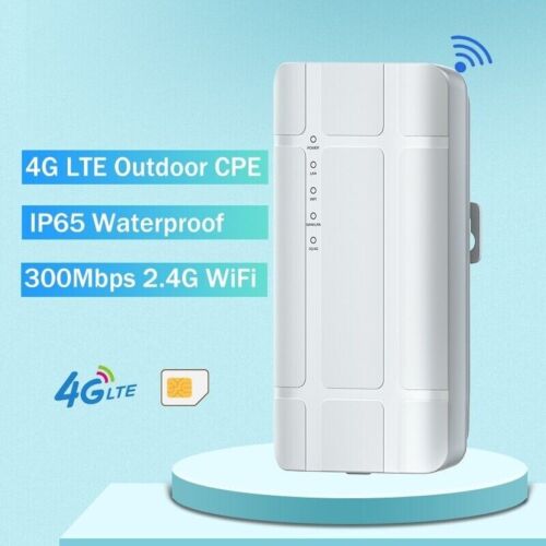 300Mbps Outdoor IP65 Wasserdicht 4G LTE CPE WLAN Router mit SIM Karten Slot - Bild 6 von 18