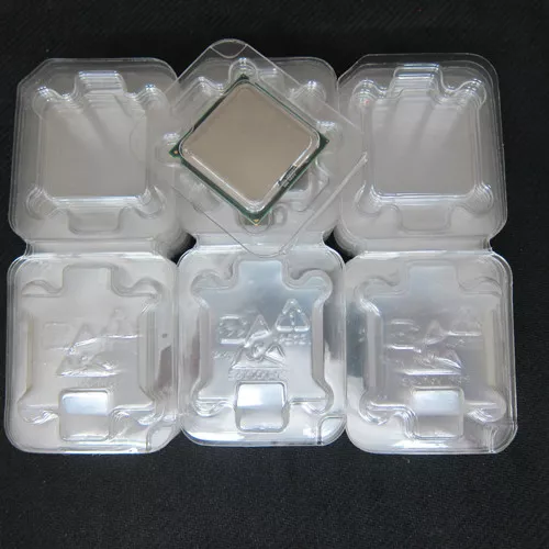 10x CPU Blister Clamshell Verpackung für Intel LGA 1150 1155 1156 1200 i3 i5 i7 - Picture 3 of 4