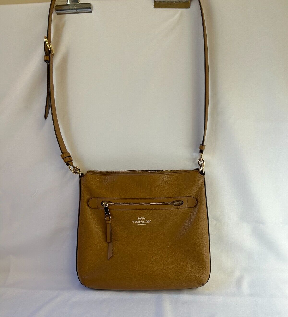 COACH Mae Crossbody Bag F34823 Leather Brown Shoulder Purse eBay