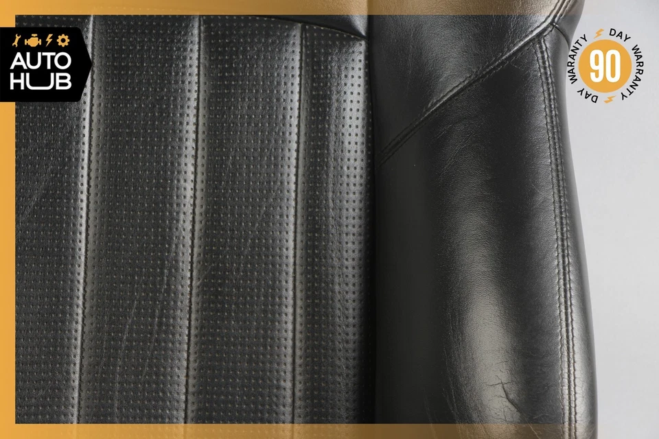 02-04 Mercedes W203 C32 AMG Almofada de Assento Superior Frontal Direita ou Esquerda Preta Fabricante de Equipamento Original - Imagem 4 de 4