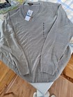 Men's Sweater - Dockers V-Neck - Soft Comfort Touch - Beige - XL NWT Ret. $45 — photo 4