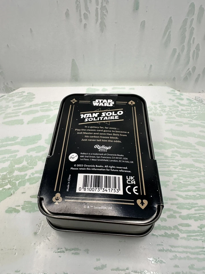 Juego de cartas solitario Star Wars Han Solo Foto 2 de 2