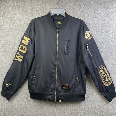Blouson bomber garçon A Bathing Ape BAPE Chris Brown Shark MA-1