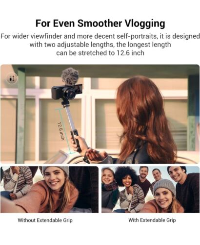 SmallRig SR-RG1 Wireless Shooting Grip/Tabletop Tripod for Sony|Canon Camera - Picture 9 of 12