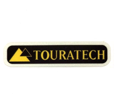 Kleiner Touratech Racing Aufkleber mini Sticker Decal 5 cm schwarz