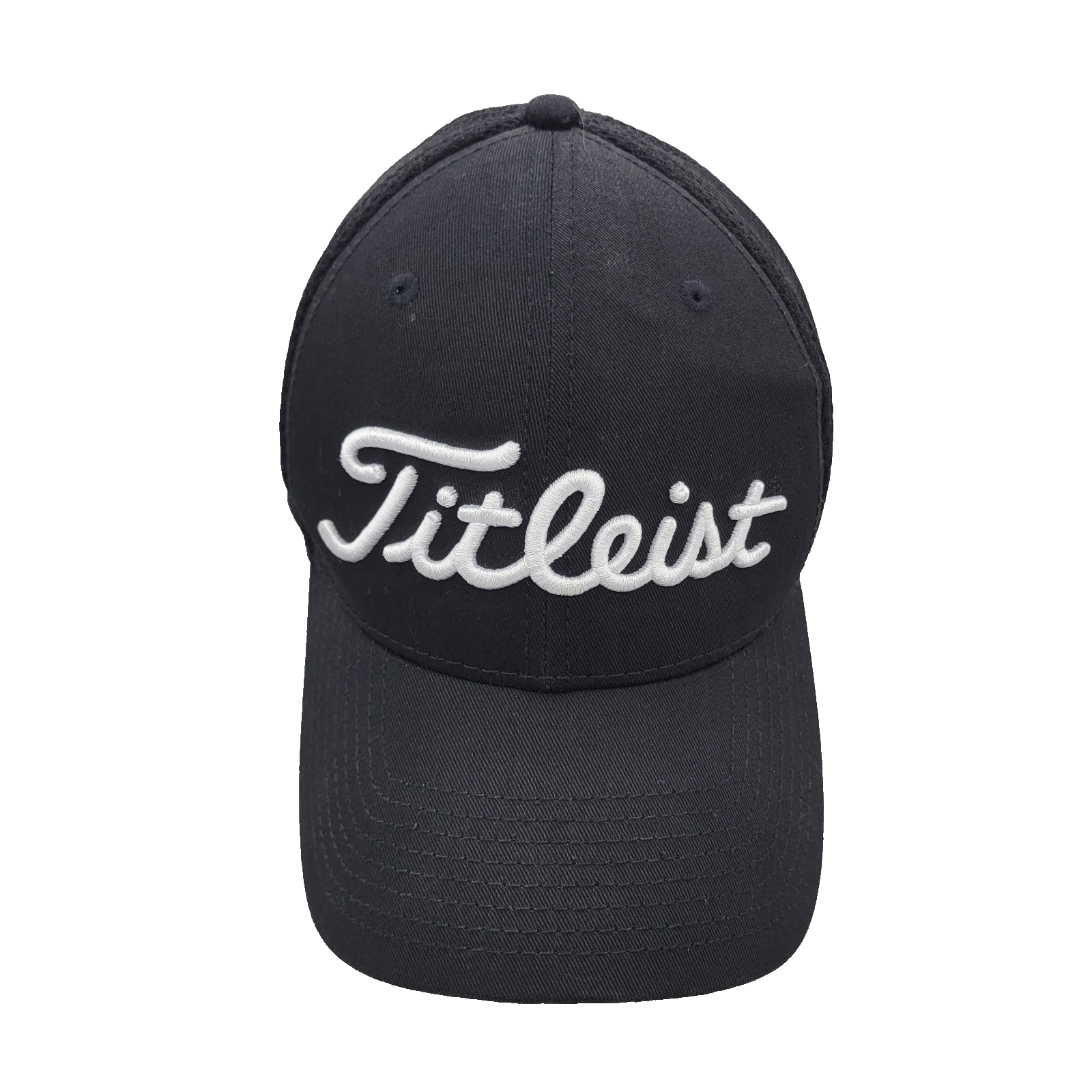 Titleist Foot Joy Pro V 1 New Era Mens Size L/XL Black White Golf Fitted Hat Cap