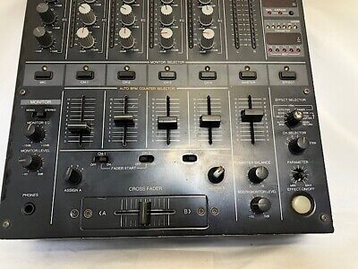 Pioneer DJM-500 DJ Mixer Model 4-Channel Performance Mixer Used Working F/S