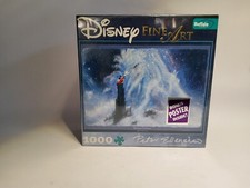 1000 PIECE JIGSAW PUZZLE DISNEY FINE ART "MICKEY'S DREAM" WITH BONUS POSTER NEW