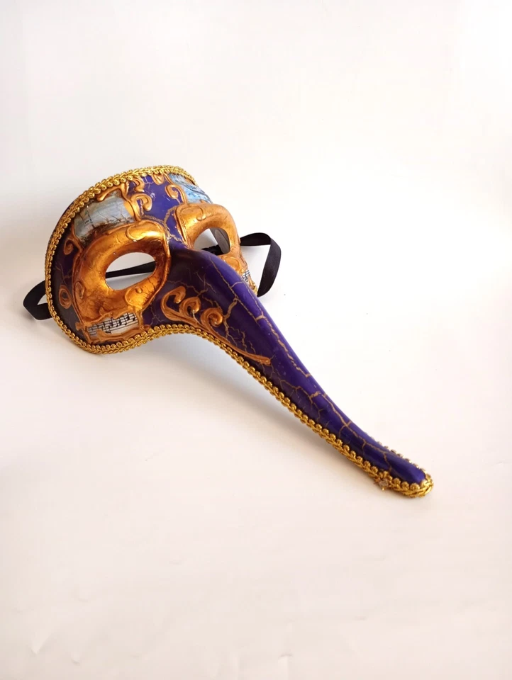 Vintage Venetian Style Mask Art Italy Collectibles 1990's Carnival Event Theatre - Image 2 of 4